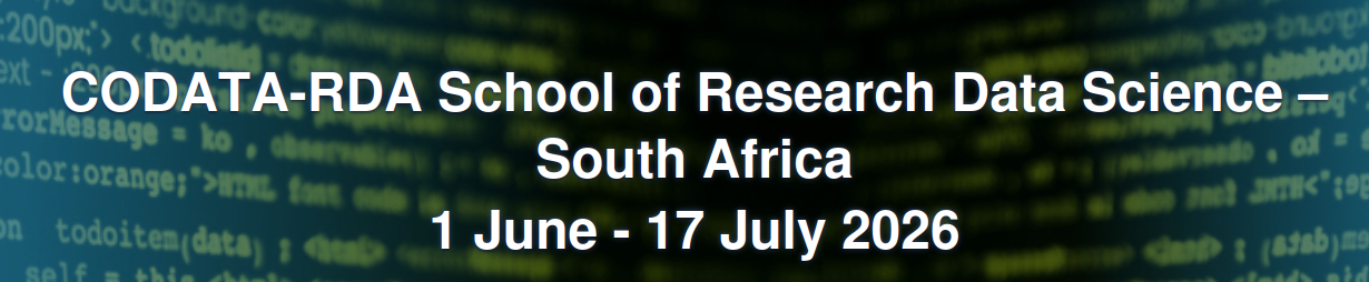 Logo CODATA-RDA Data School SA 26