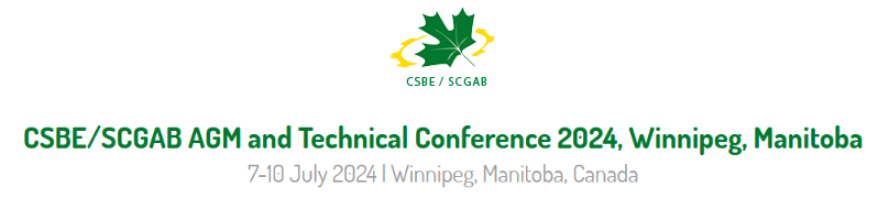 Logo CSBE/SCGAB Conference 2024