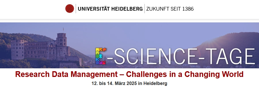 Logo E-Science-Tage 2025