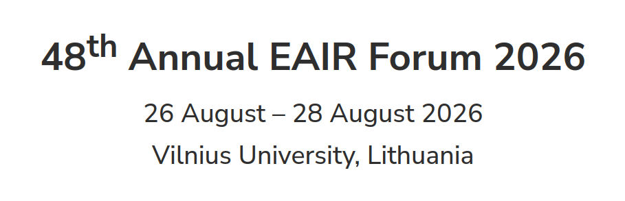 Logo EAIR Forum 2026