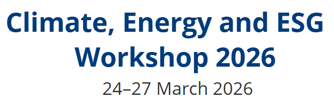 Logo Climate, Energy ESG Workshop 2026