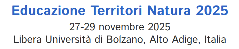 Logo Educazione Territori Natura 2025
