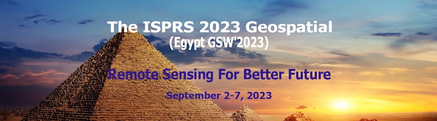 Logo Egypt ISPRS GSW'2023