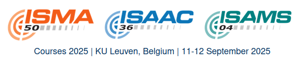 Logo ISMA 50 | ISAAC 36 | ISAMS 04 Courses 2025