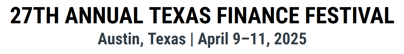 Logo Texas Finance Festival 2026